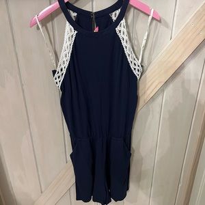 EUC romper with pockets